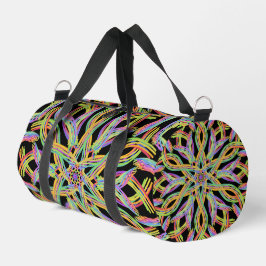 Rainbow Colored String Rope Pattern Art Plunjezak