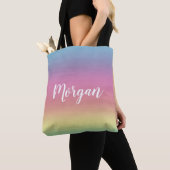 Rainbow Colorful Pastel Tote Bag (Dichtbij)