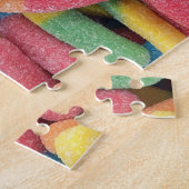 Rainbow Colorful Sweet Snoep Fun Sugar Treat Legpuzzel (Zijkant)