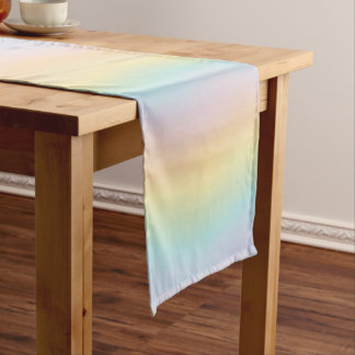 Rainbow Colorful Table Runner Korte Tafelloper