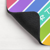Rainbow Colors aangepast mousepad Muismat (Hoek)