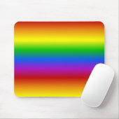 Rainbow Colors aangepast mousepad Muismat (Met muis)
