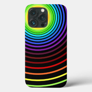 Rainbow Colors Circles iPhone Case - Kies kleuren