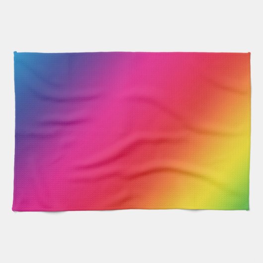 Rainbow Colors Kitchen Towel Theedoek (Horizontaal)