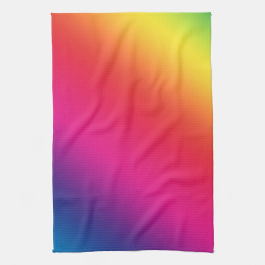 Rainbow Colors Kitchen Towel Theedoek (Verticaal)
