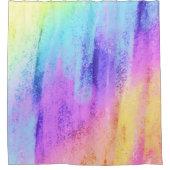 Rainbow Colors Shower Curtain Douchegordijn (Voorkant)