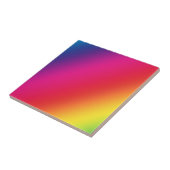 Rainbow Colors Tegel/Trivet Tegeltje (Zijkant)