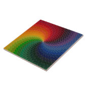 RAINBOW COLORS TEGELTJE (Zijkant)