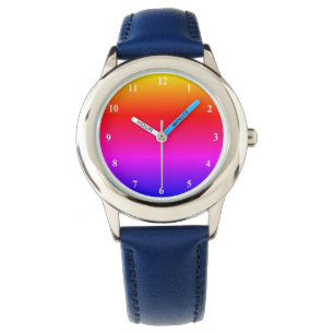 Rainbow Colors Watch Cft Horloge