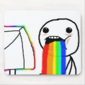Rainbow Computer Face Guy Muismat (Voorkant)