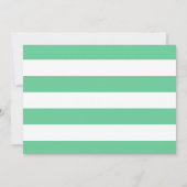 Rainbow Confetti Birthday Invite Kaart (Achterkant)