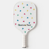 Rainbow Confetti Pickleball Paddle (Achterkant)