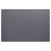 Rainbow Confetti Polka Dot Party on Navy Stof (Fat Quarter)