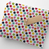 Rainbow Confetti Polka Dots Tissuepapier
