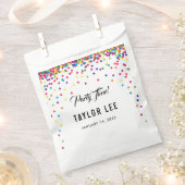 Rainbow confetti sprinkles verjaardagsdecor bedankzakje (Geknipt)