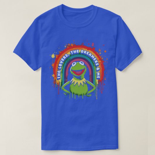 Rainbow Connection Kermit Fan Art T-shirt (Design voorkant)