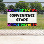 Rainbow Convenience Store-banner Spandoek (Insitu)