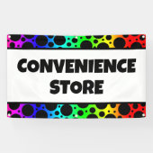 Rainbow Convenience Store-banner Spandoek (Horizontaal)