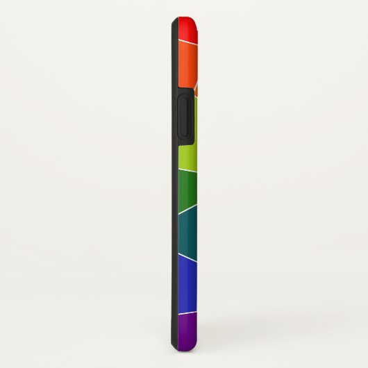 Rainbow COOL-patroon Case-Mate iPhone Case (Achterkant/rechts)