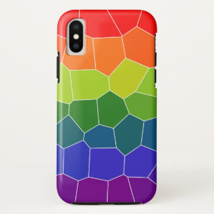 Rainbow COOL-patroon Case-Mate iPhone Case