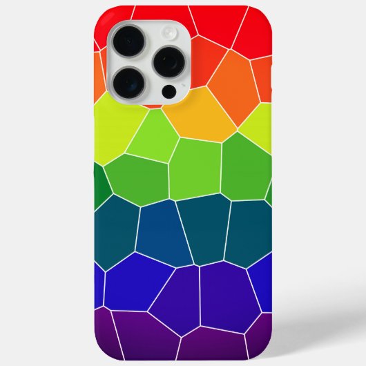 Rainbow COOL-patroon Case-Mate iPhone Case (Achterkant)