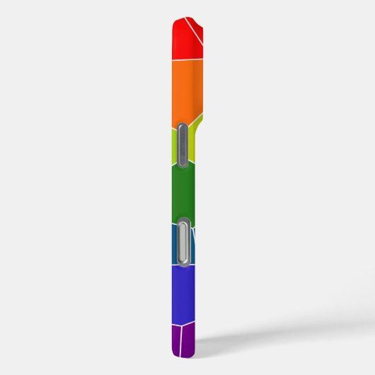 Rainbow COOL-patroon Case-Mate iPhone Case (Achterkant / Rechts)