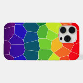 Rainbow COOL-patroon iPhone Hoesje (Achterkant horizontaal)