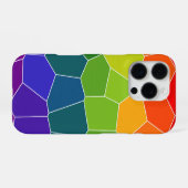 Rainbow COOL-patroon iPhone Hoesje (Achterkant horizontaal)