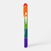 Rainbow COOL-patroon iPhone Hoesje (Linkerkant)