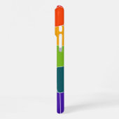 Rainbow COOL-patroon iPhone Hoesje (Linkerkant)