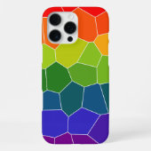 Rainbow COOL-patroon iPhone Hoesje (Achterkant)