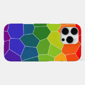 Rainbow COOL-patroon iPhone Hoesje (Achterkant horizontaal)