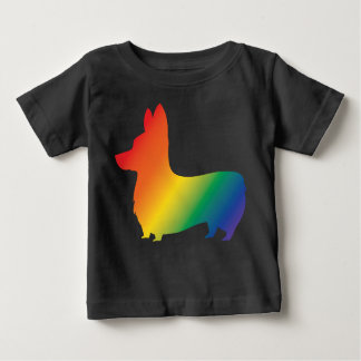 Rainbow corgi