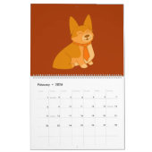 Rainbow Corgis! Kalender (Feb 2026)