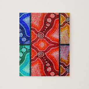 Rainbow Corroboree-paneel Legpuzzel
