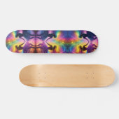 Rainbow Cosmic Lovers Galaxy Vrouwelijke Energie S Persoonlijk Skateboard (Horizontaal)