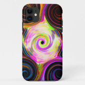 Rainbow Cosmic Swirl Phone Case (Achterkant)