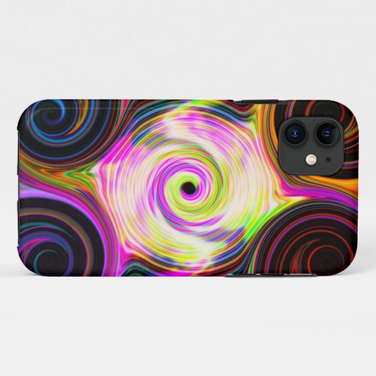 Rainbow Cosmic Swirl Phone Case (Achterkant (horizontaal))