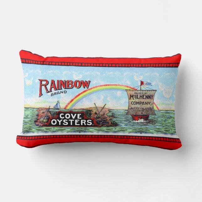 Rainbow Cove Oysters Kussen (Voorkant)