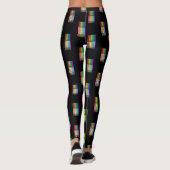 Rainbow Crayon Leggings (Achterkant)
