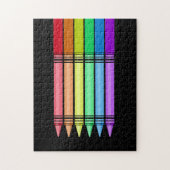 Rainbow Crayon Legpuzzel (Verticaal)