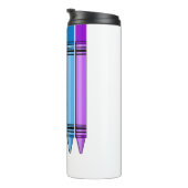 Rainbow Crayon Thermosbeker (Geroteerd rechts)