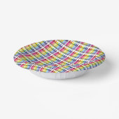 Rainbow Crayons Artist Art Class Verjaardagsfeest Papieren Kommen (Gebogen)