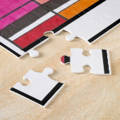 Rainbow Crayons Artist Art Teacher Colour Legpuzzel (Zijkant)