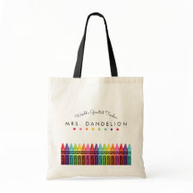 Rainbow Crayons Kindergarten Teacher Gift
