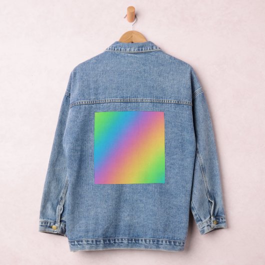 Rainbow "Creatieve Type" Vrouwen Denim Jacket (Hangar)