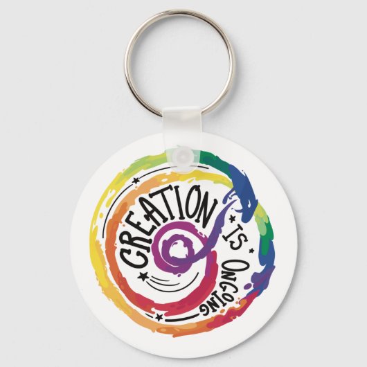 Rainbow Creativity Sleutelhanger (Achterkant)