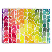 Rainbow Crescents Kunstenaar Winkelen Groot Cadeauzakje (Voorkant)