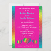 [Rainbow Crinkle Wedding] Harten Moderne Roze (Voorkant)
