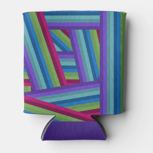 Rainbow Crisscross Blikjeskoeler (Voorkant)